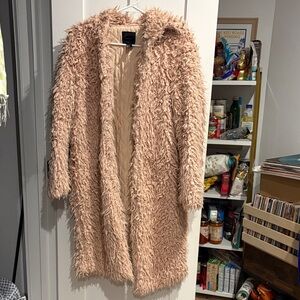 Forever 21 Quilted Sherpa Jacket